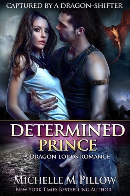 Determined Prince Book Cover for Captured by a Dragon-Shifter
