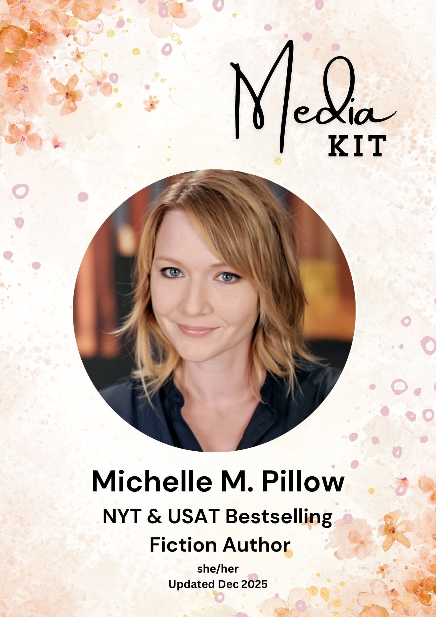 Michelle M. Pillow, NYT Bestselling Romantasy Author Media Kit