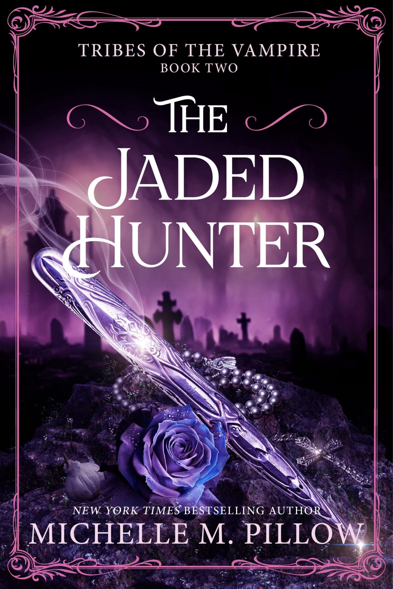 The Jaded Hunter: Tribes of the Vampire series book cover by Michelle M. Pillow